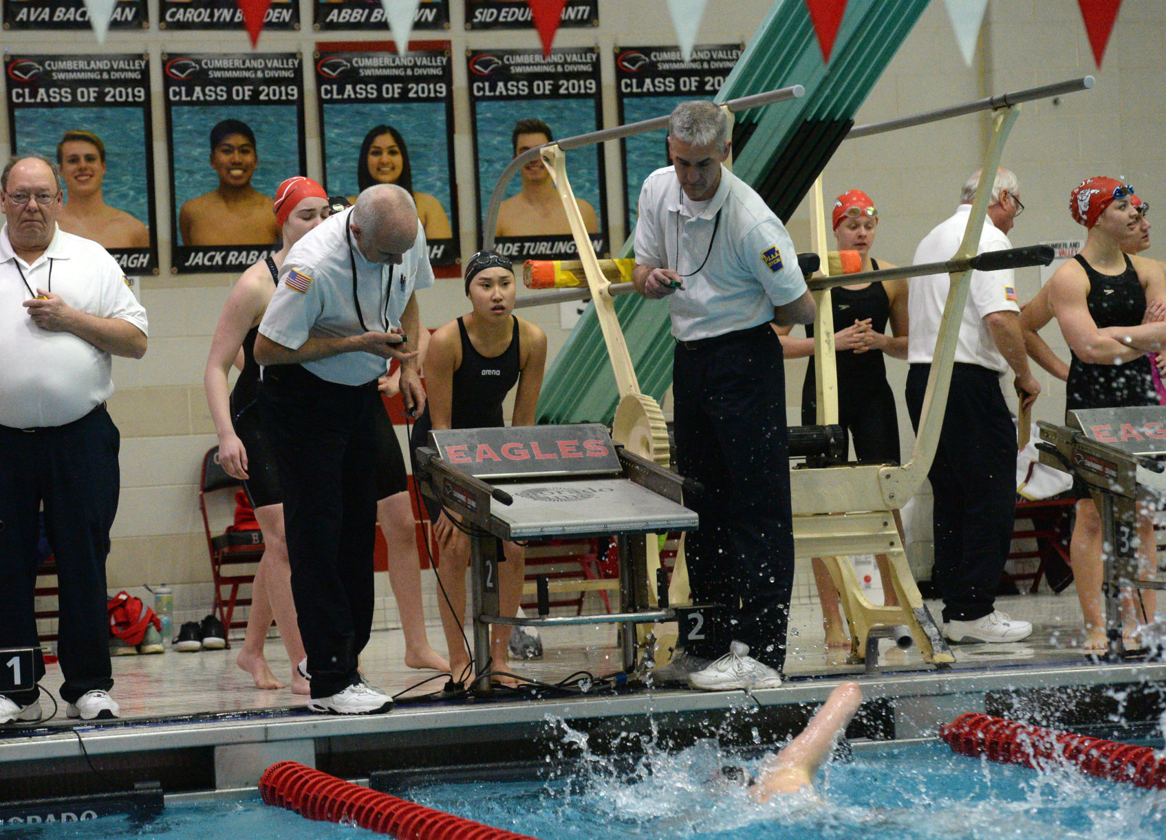 Girl's 3A Swimming